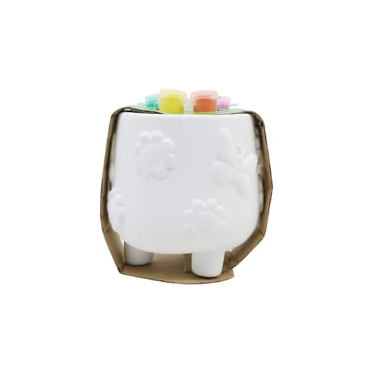 Hello Spring Ceramic Planter Kit by Creatology™
